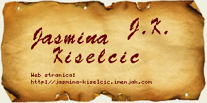 Jasmina Kiselčić vizit kartica